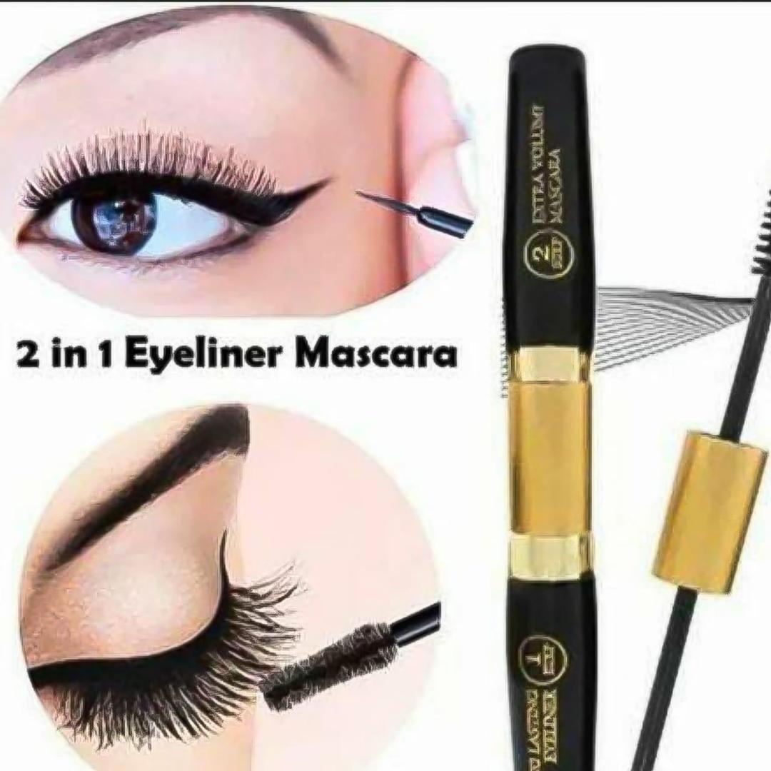 2 IN 1 EYELINER MASCARA